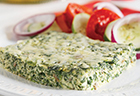 Spinach and Mushroom Frittata