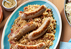 Beer and Kraut Brats