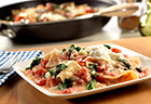 Skillet Vegetable Lasagna