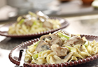 Slow Cooker Creamy Swiss Veal & Mushrooms