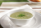 Potato Soup with Arugula