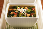 Escarole Soup with Chickpeas