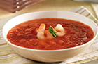 Chilled Shrimp Gazpacho