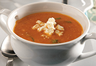 Roasted Tomato & Eggplant Bisque