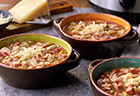 Slow Cooker Chicken Asopao with Smoked Ham and Manchego Cheese