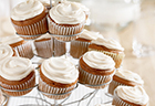 Tomato Soup Spice Cupcakes