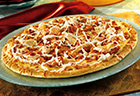 Chicken Ranch Pizza with Bacon