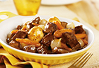 Slow Cooker Simple Beef Bourguignonne