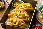 Salsa Verde Chicken Wraps