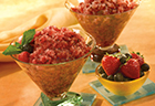 Pomegranate Blueberry Granita