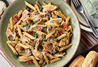 Italian Herb Chicken with Penne Pasta