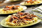 Savory Beef & Portobello Mushrooms