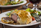 Mini Beef Wellingtons with Mushrooms & Gorgonzola