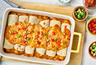 Easy Chicken & Cheese Enchiladas