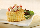 Creamy Caesar Chicken in a Shell