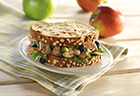 Blueberry Chicken Salad Vinaigrette Sandwiches