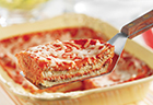 Easy Layered Tomato Pesto Casserole