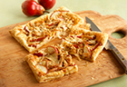 Chicken, Asiago & Pear Tart