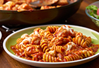 Quick Skillet Chicken & Macaroni Parmesan