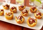 Puff Pastry Meatball Marinara Bites