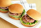 Hearty Chicken & Portobello Sliders