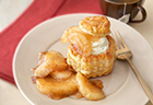 Cheesecake-Filled Apple Pie Shells