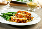 Lemon-Herb Roast Chicken with Pan Gravy
