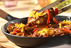 Sirloin, Pepper & Onion Skillet