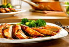 Maple Rum-Glazed Chicken