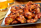 Picante-Glazed Chicken Wings