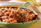 Layered Pasta, Veggie & Cheese Skillet