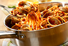 Linguine with Red Clam Sauce