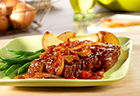 Picante Beef Steaks with Sautéed Onions