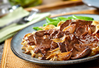Beef with Caramelized Shallots
