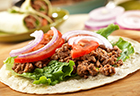 Simple Savory Beef Wraps
