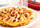 Apple Cranberry Tarte Tatin