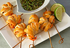 Thai Shrimp Spirals