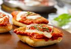 Open Faced Chicken Parmesan Sandwiches with Creamy Vodka Sauce