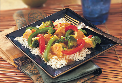 Image of Orange Chicken & Vegetable Stir-fry, Campbells Kitchen
