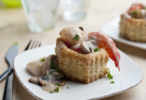 Image of Creamy Shrimp And Scallop Shells, Campbells Kitchen
