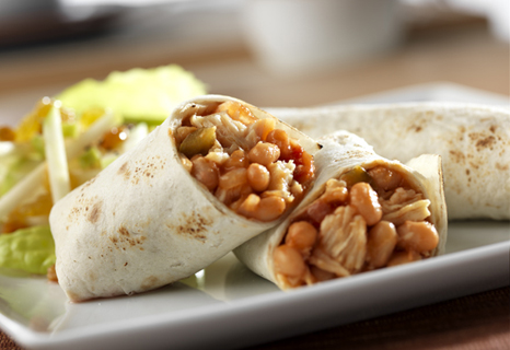 Image of Chicken And Bean Burritos, Campbells Kitchen