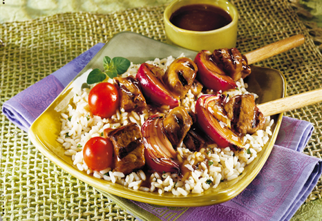 Image of Teriyaki Beef Kabobs, Campbells Kitchen