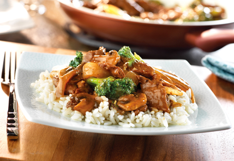 Image of Lightened Up Beef & Vegetable Stir-fry, Campbells Kitchen