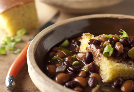 Image of Two-bean Soup With Cornbread, Campbells Kitchen