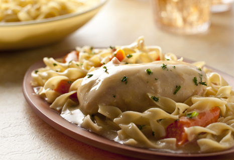Image of Slow Cooker Golden Chicken With Noodles, Campbells Kitchen