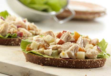 Image of Apple & Chicken Sandwiches, Campbells Kitchen