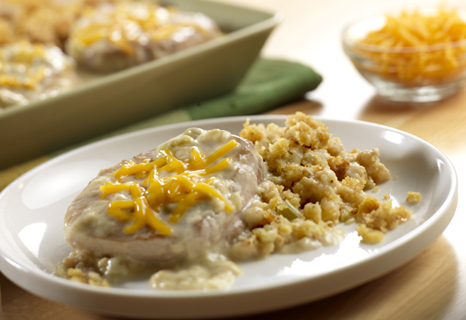 Image of Pork Chops & Stuffing Bake, Campbells Kitchen