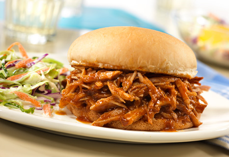 Image of Slow-cooked Pulled Pork Sandwiches, Campbells Kitchen