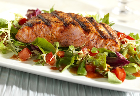 Image of Bbq Salmon Salad, Campbells Kitchen