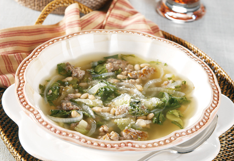Image of Sausage & Escarole Soup, Campbells Kitchen